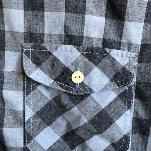 PD & C Men's Plaid Button-down LS (L) - Picture 4 of 7